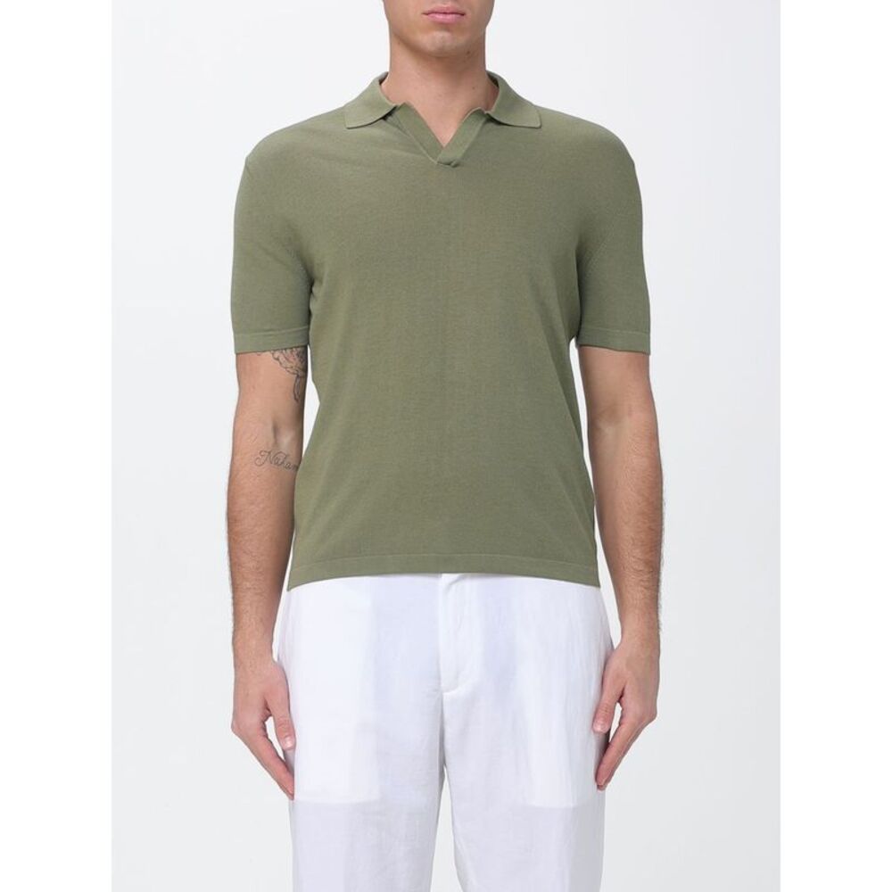 Brooksfield Men Cotton Crepe Polo Shirt Brooksfield